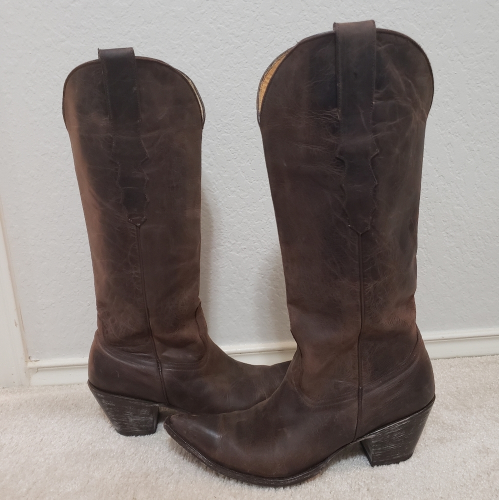 Old Gringo Yippee Ki Yay Sz 8 Tall Cowgirl Boots